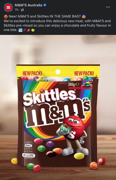 Skittles M&M Premix